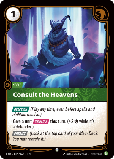 Consult the Heavens