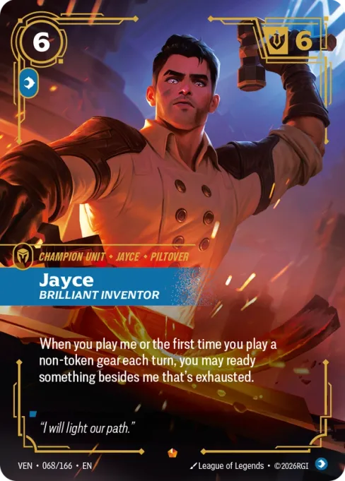 Jayce, Brilliant Inventor, VEN-068/166