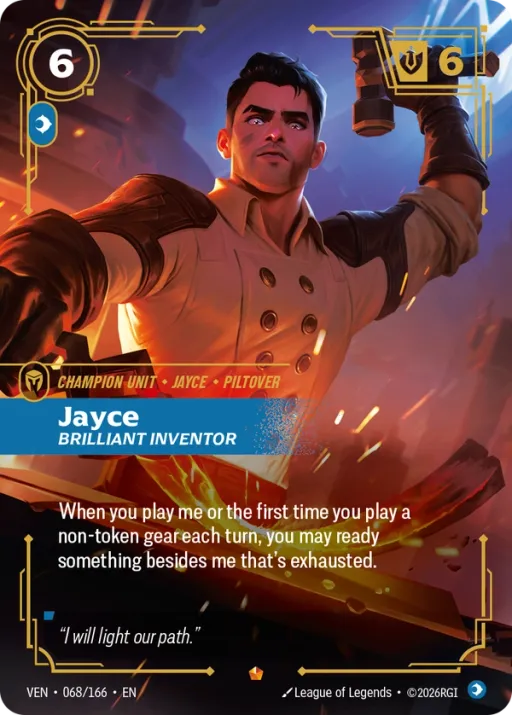 Jayce, Brilliant Inventor