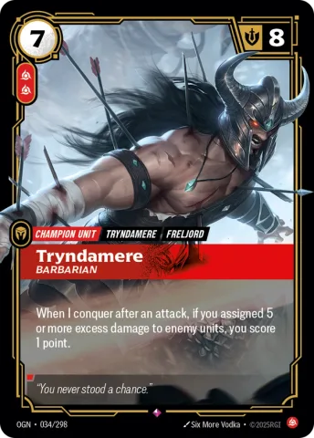 Tryndamere, Barbarian · OGN-034/298