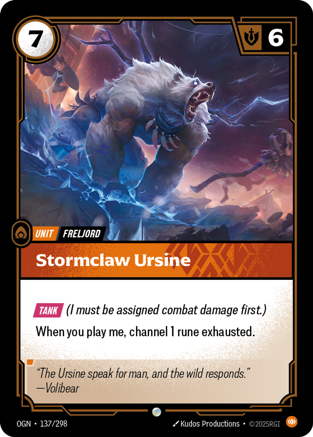 Stormclaw Ursine