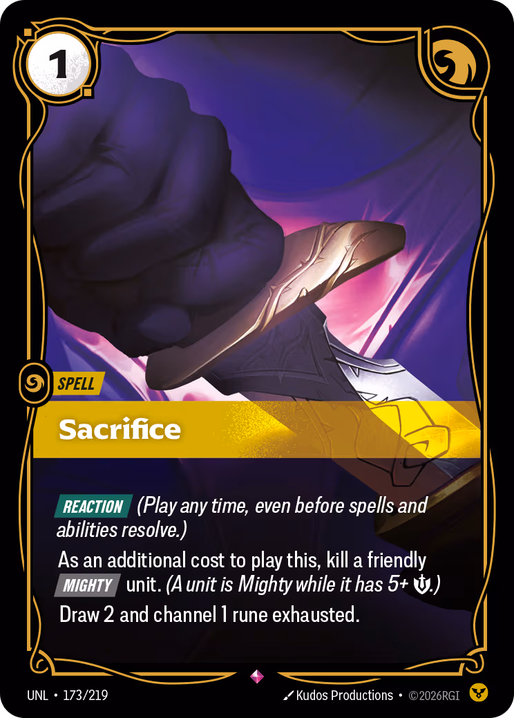Sacrifice