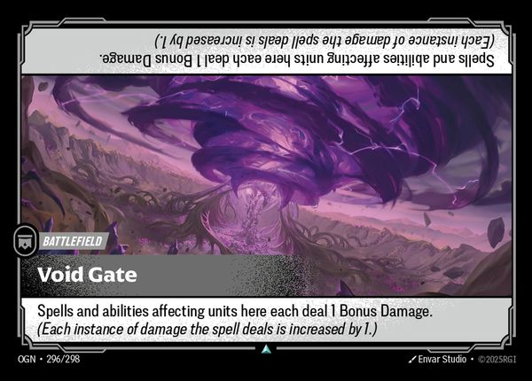 Void Gate (Oversized) — Riftbound card