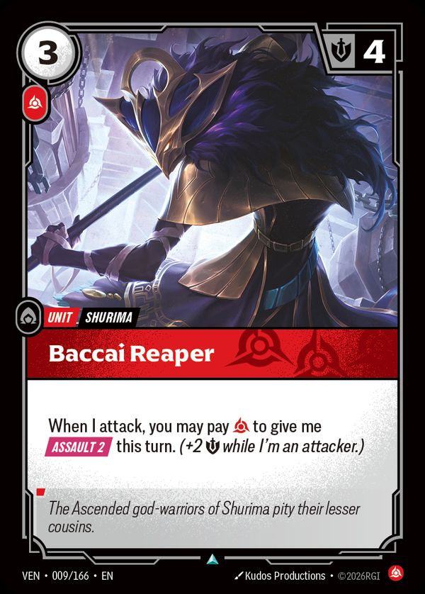 Baccai Reaper — Riftbound card