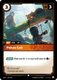 Pakaa Cub