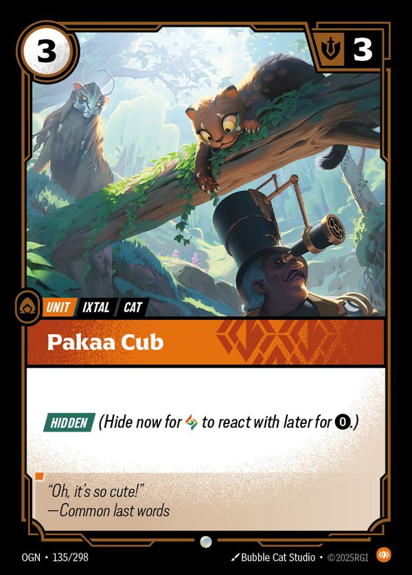 Pakaa Cub — Riftbound card