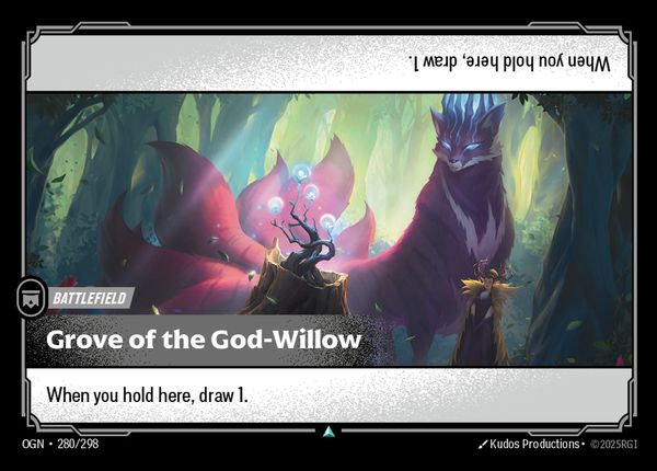 Grove of the God-Willow — Riftbound card