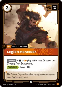 Legion Marauder, Vendetta