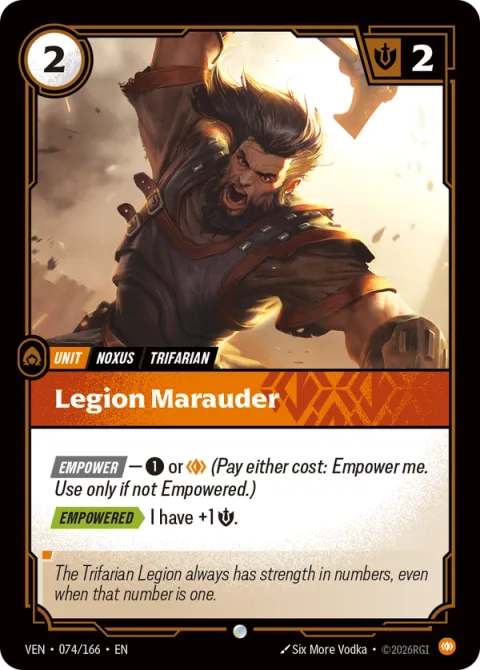 Legion Marauder VEN-074 영어판 카드 이미지