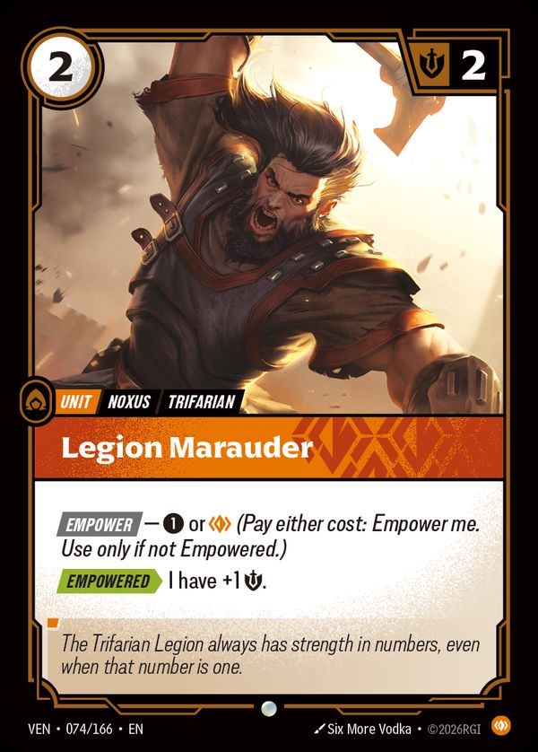 Legion Marauder — Riftbound card