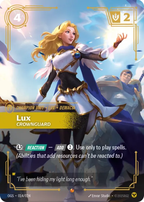 Lux, Crownguard, OGS-014/024