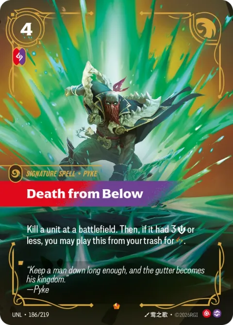Death from Below