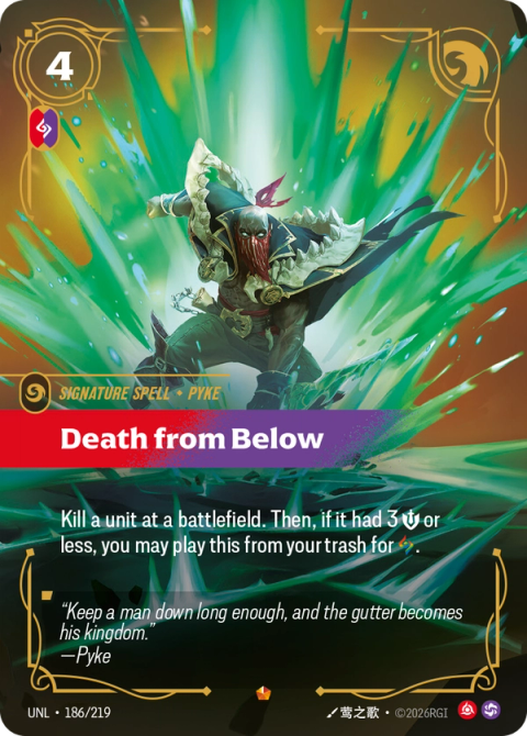 Death from Below — Unleashed #186, art by 莺之歌