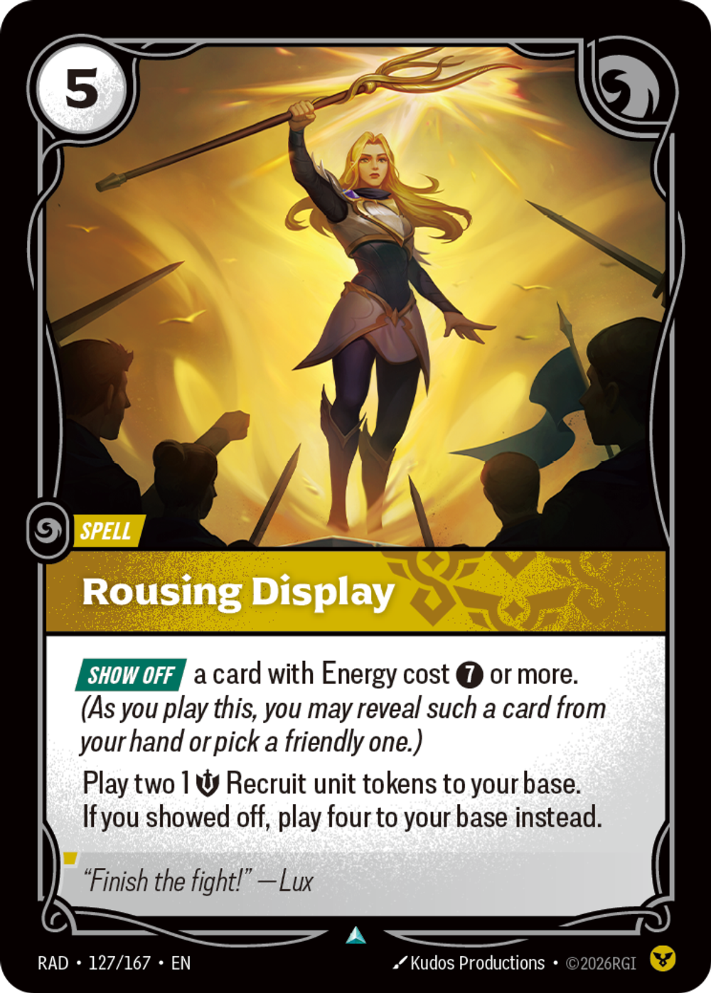 Rousing Display