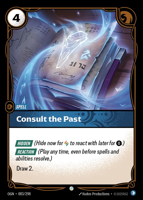 Consult the Past — Riftbound card