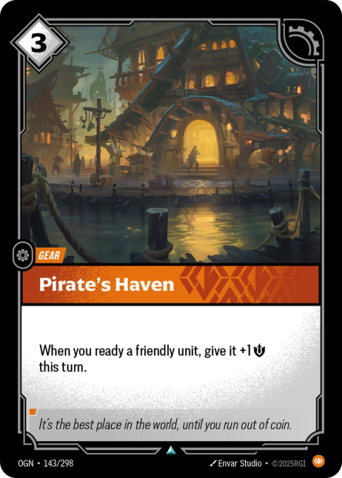 Pirate's Haven — Origins #143, art by Envar Studio