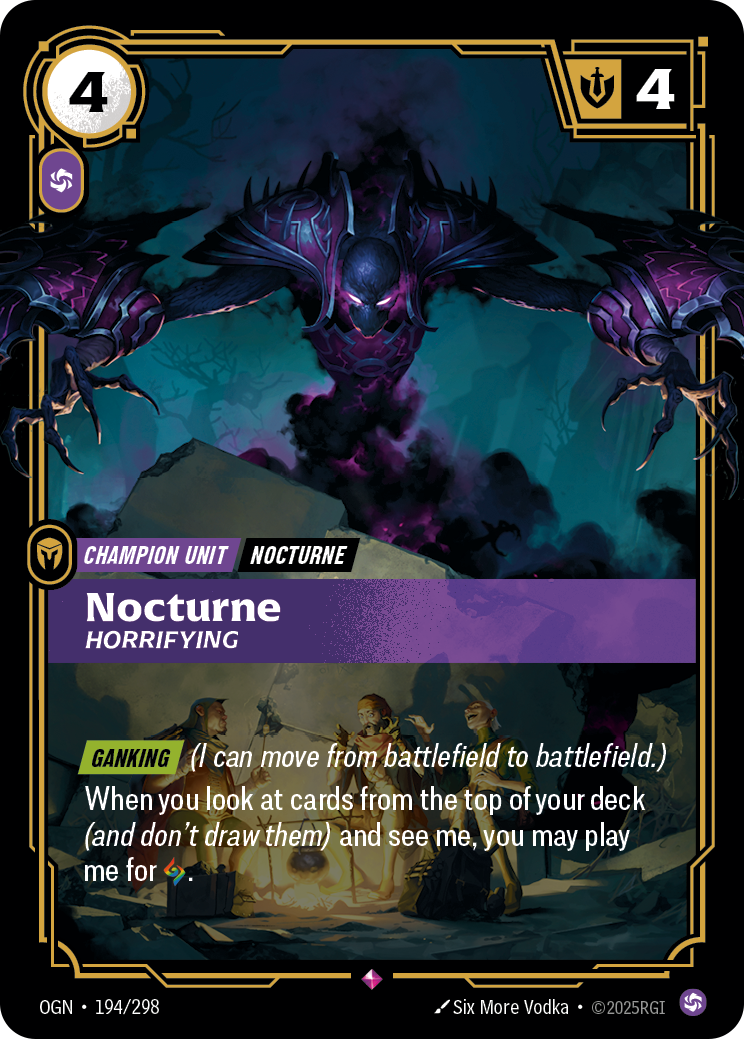 Nocturne, Horrifying