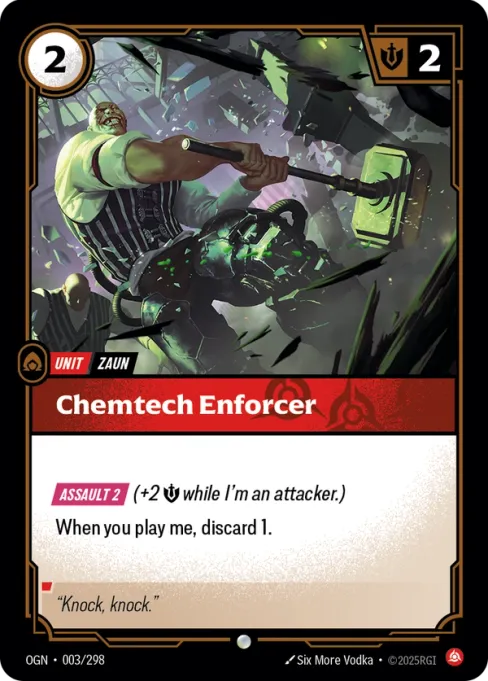 Chemtech Enforcer, OGN-003/298