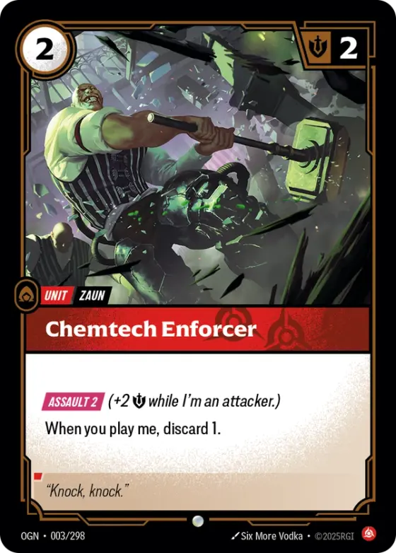 Chemtech Enforcer OGN-003 Standard printing