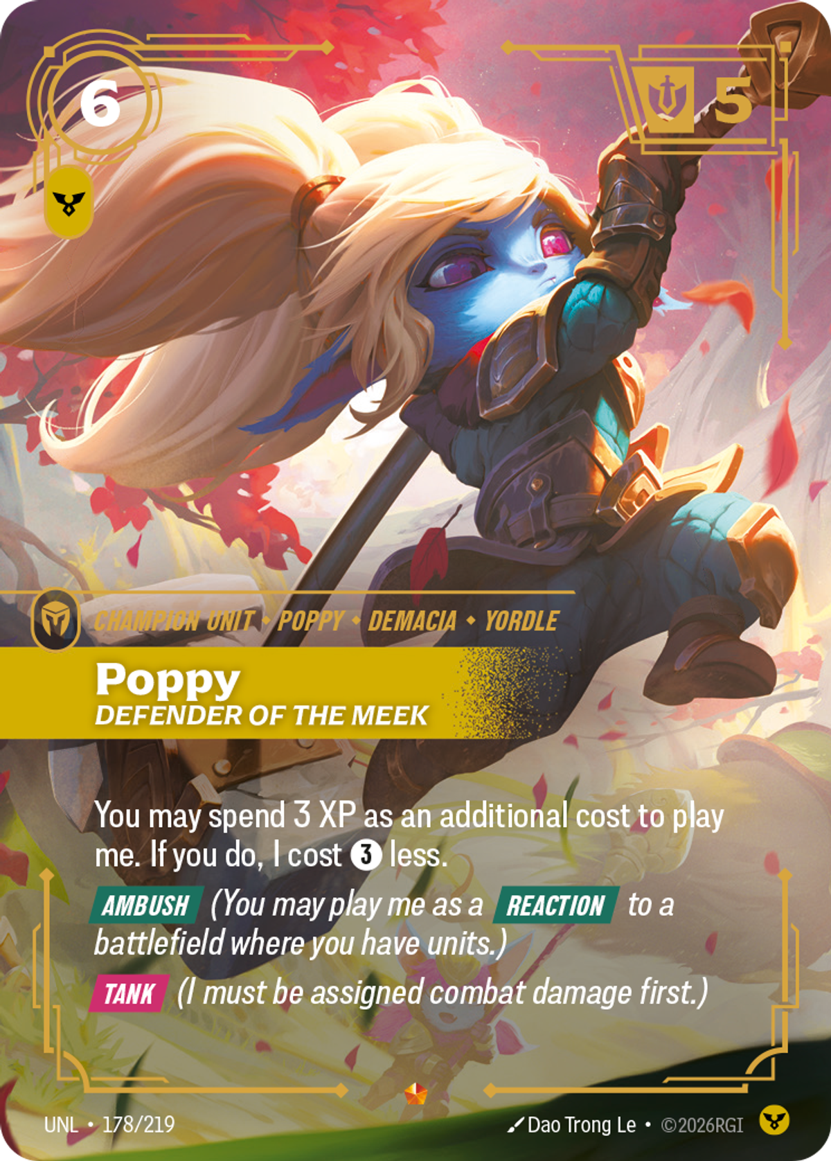 Poppy, Defender of the Meek