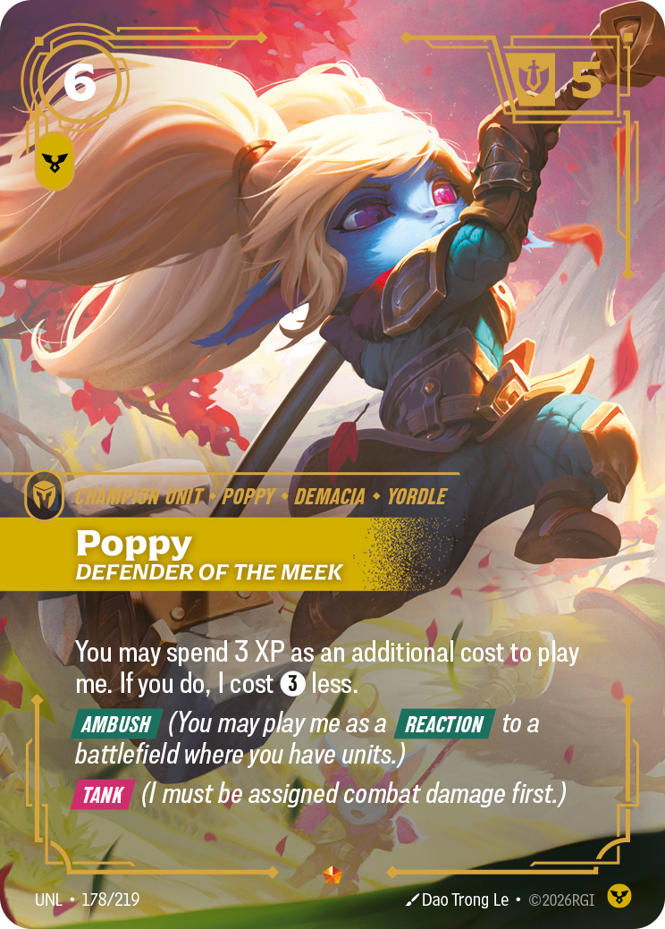 Poppy - Protectrice des Faibles