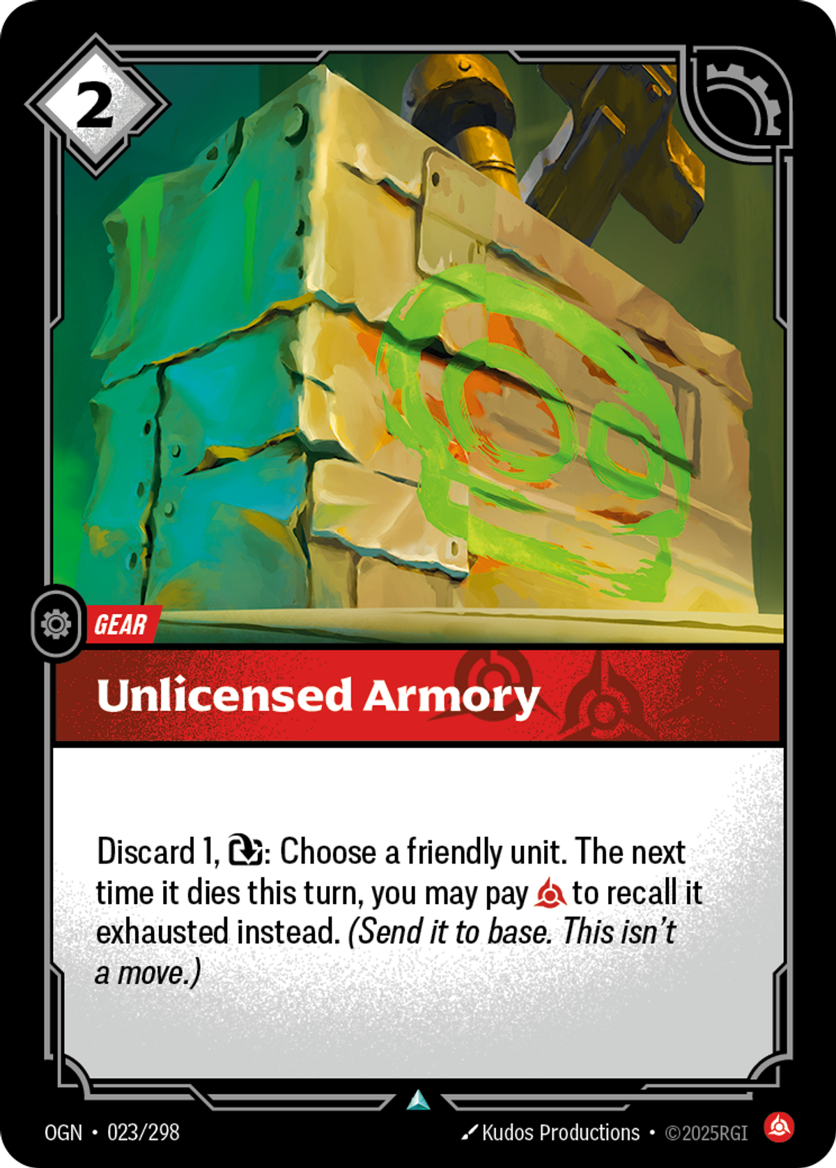 Unlicensed Armory