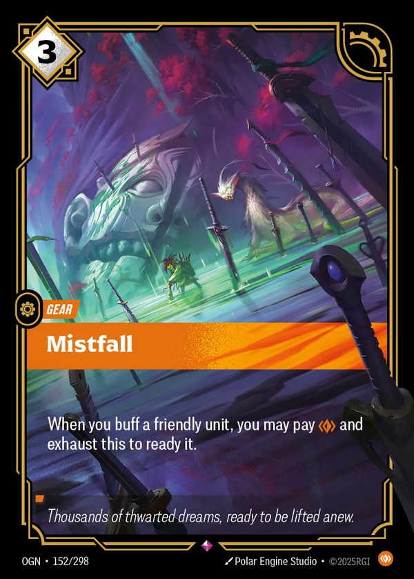 Mistfall — Riftbound card