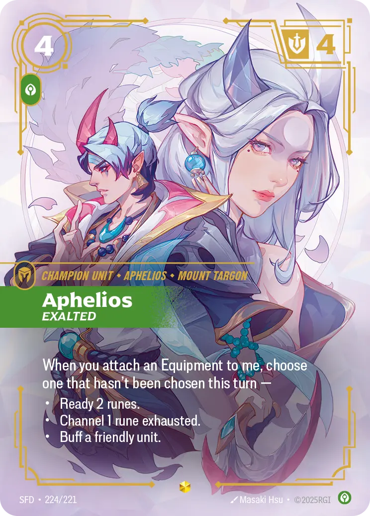 Aphelios - Exalted (Overnumbered)