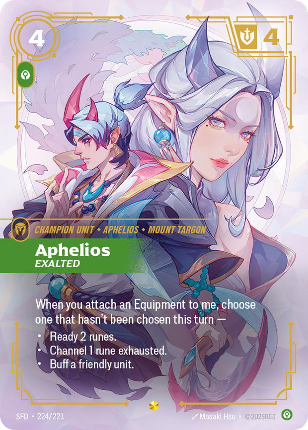 Aphelios - Exalted (Overnumbered)