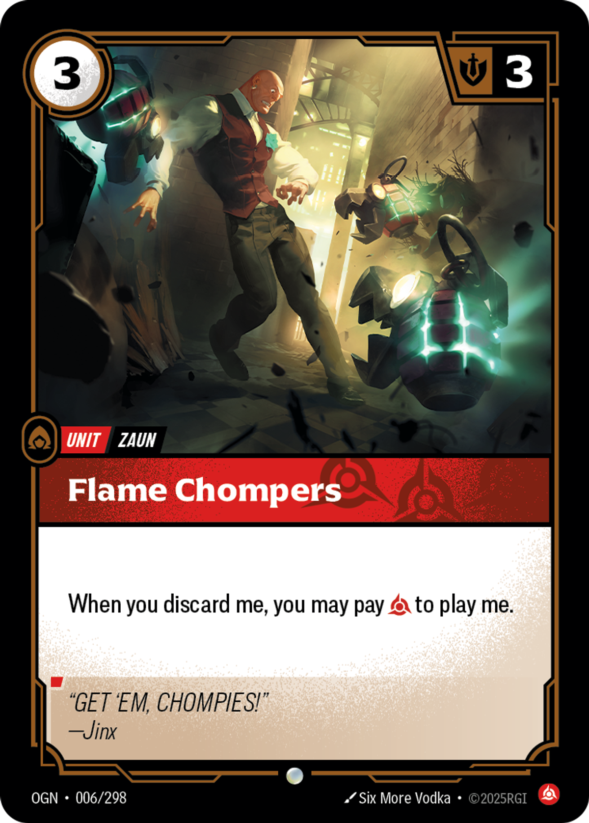 Flame Chompers