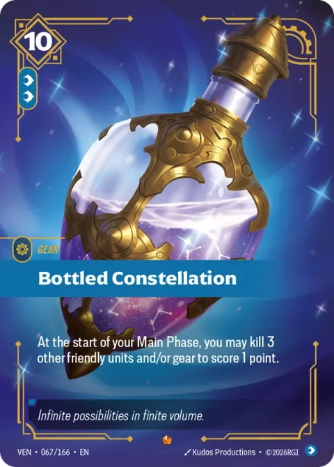 Bottled Constellation VEN-067 영어판 카드 이미지