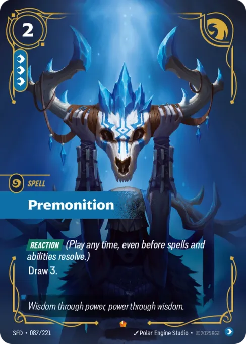 Premonition, SFD-087/221