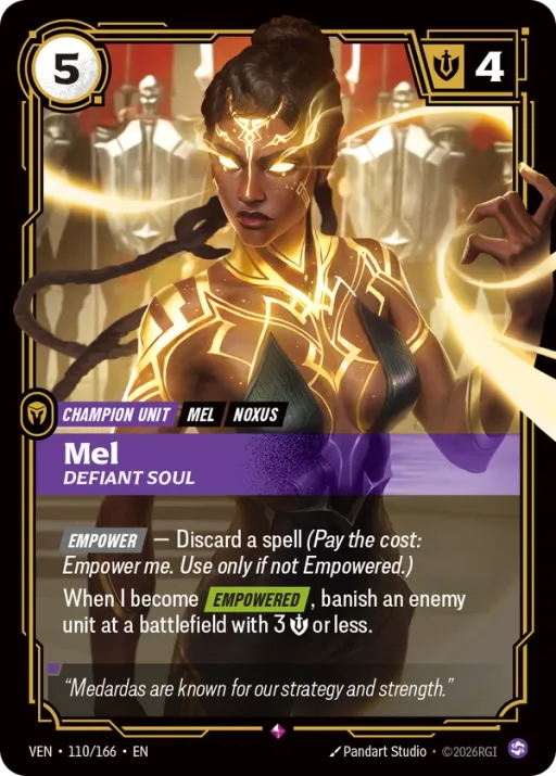Mel, Defiant Soul