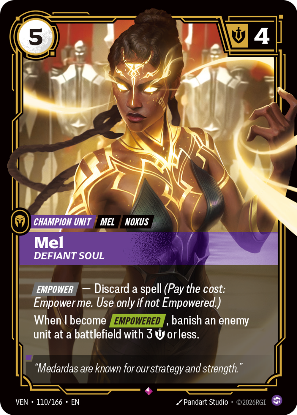 Mel, Defiant Soul