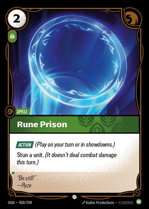 Rune Prison — Riftbound card