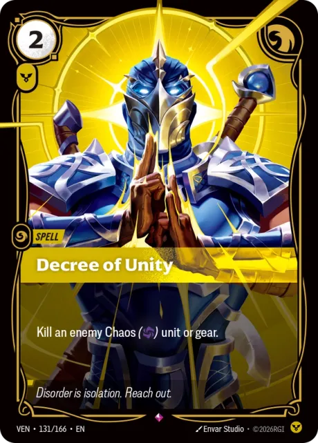 Decree of Unity