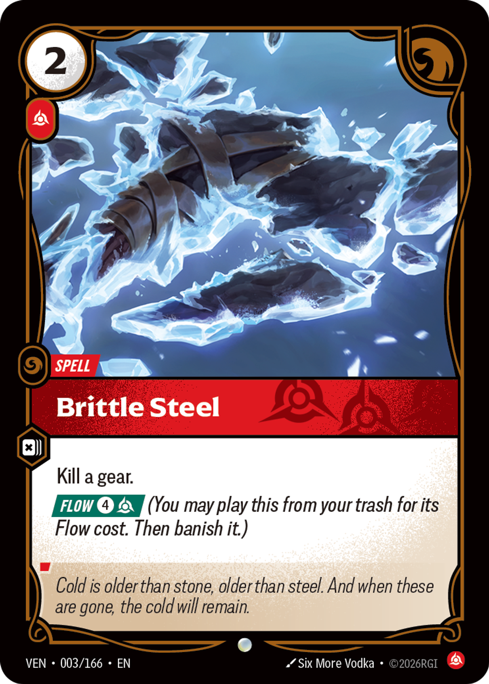 Brittle Steel