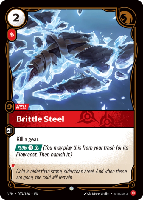 Brittle Steel — Vendetta #003, art by Six More Vodka