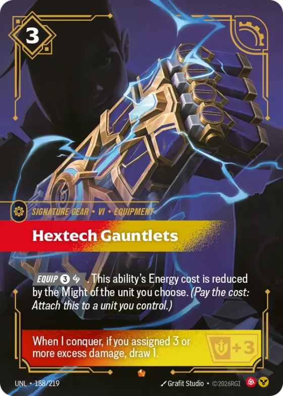 Hextech Gauntlets UNL-188 Standard printing