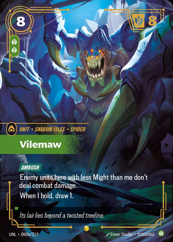 Vilemaw (Alternate Art) — Riftbound card