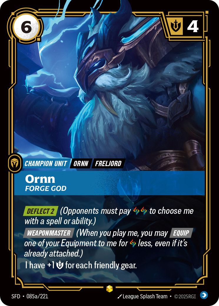 Ornn - Dieu de la forge