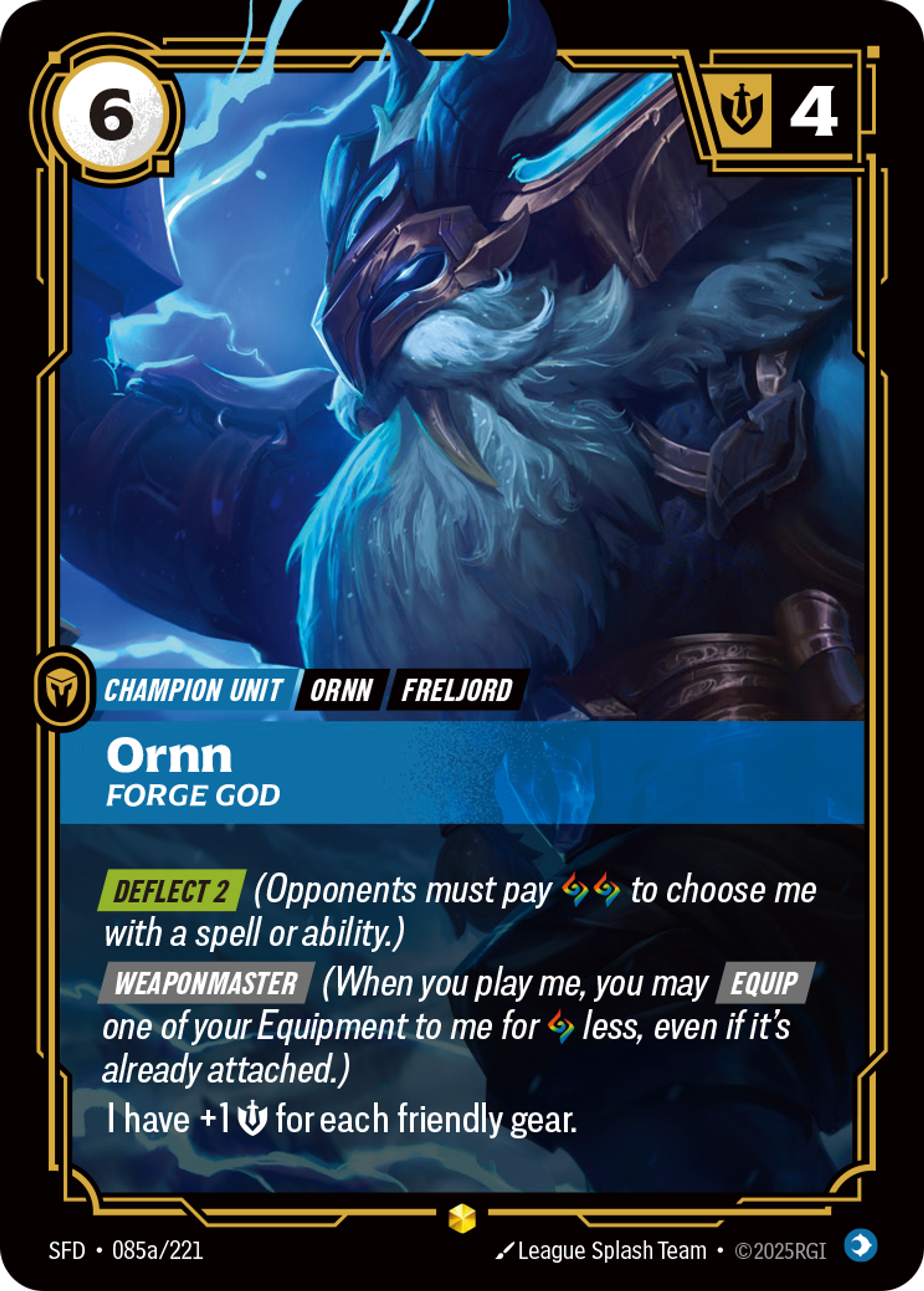 Ornn, Forge God