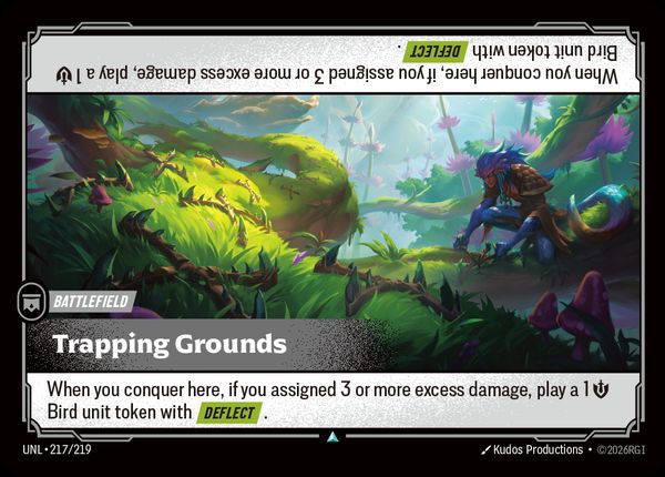 Trapping Grounds — Riftbound card