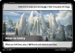 Altar to Unity