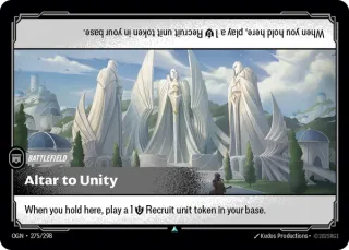 Altar to Unity