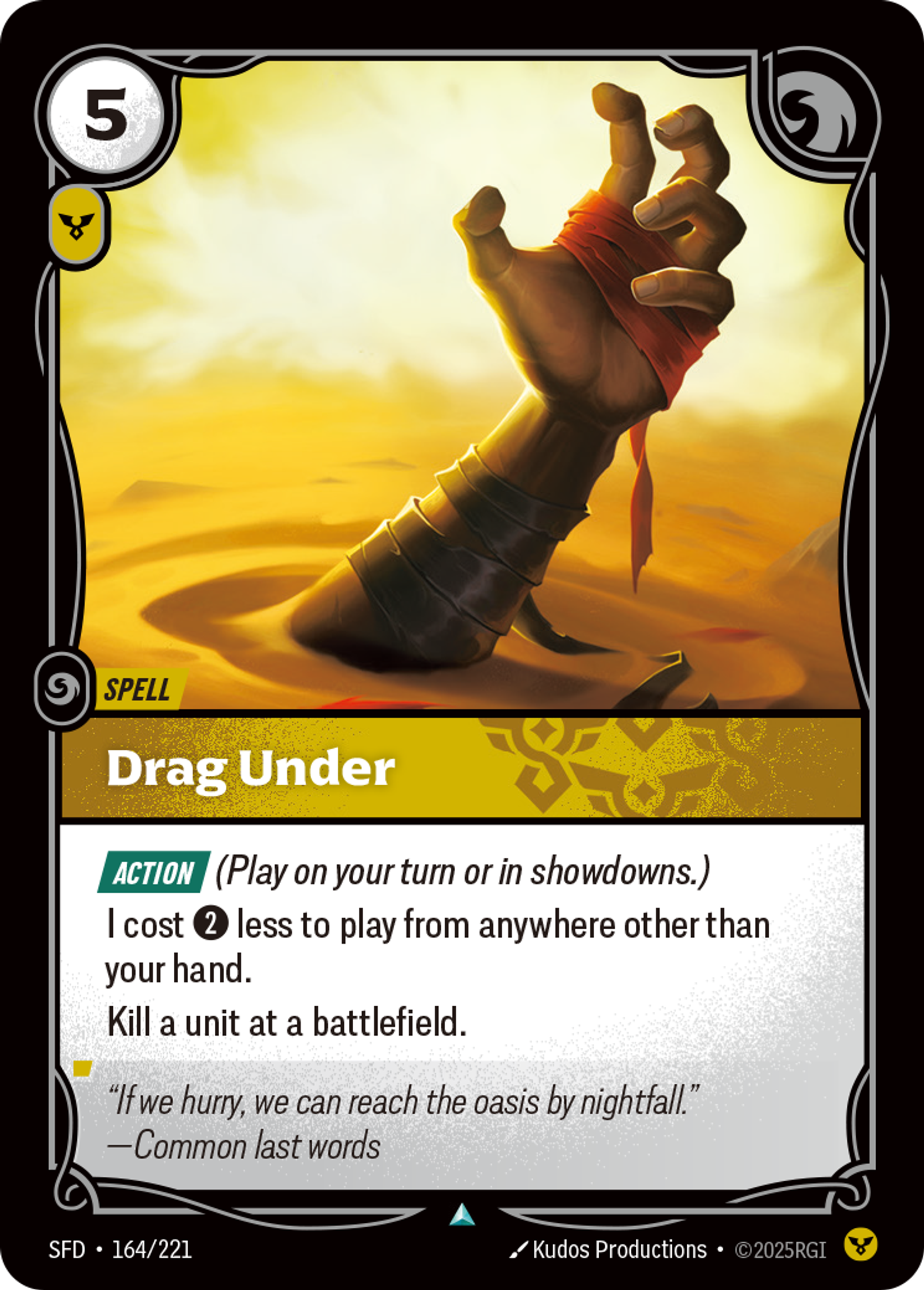 Drag Under