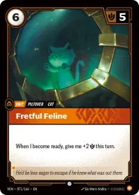 Fretful Feline, Vendetta