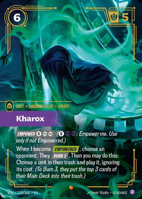 Kharox — Riftbound card