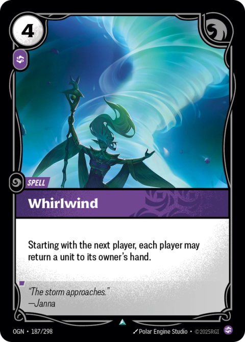 Whirlwind — Origins #187, art by Polar Engine Studio