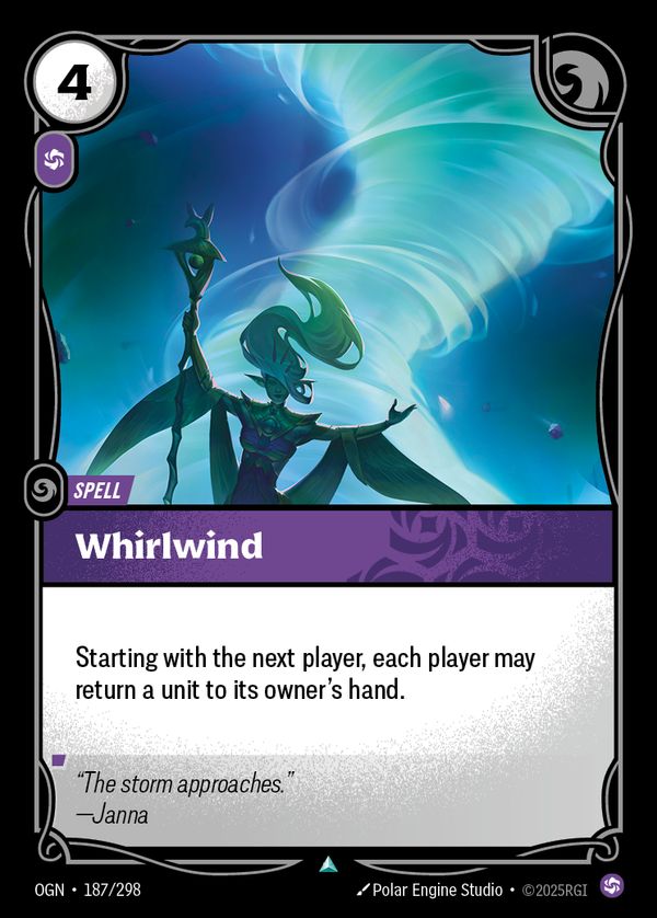 Whirlwind — Riftbound card